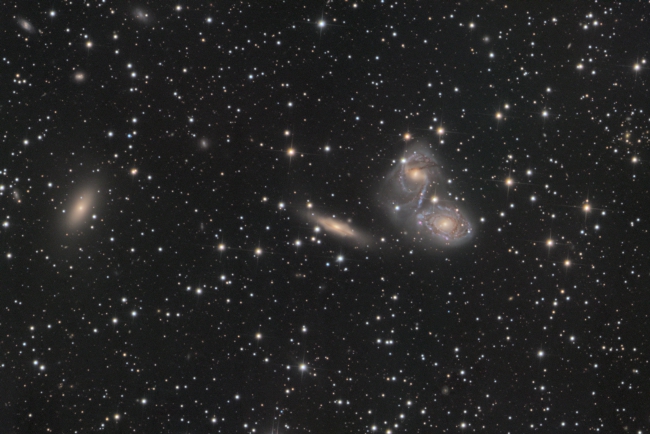 NGC 3521 astrophotography chile