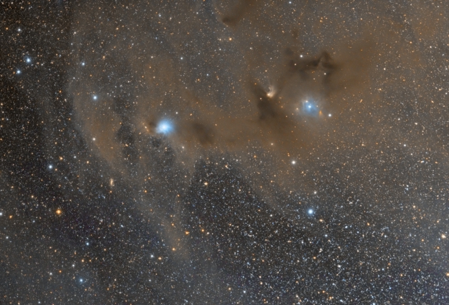 Chamaeleon Nebula, astrophotography chile
