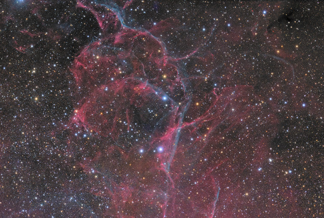 Part of a Super Nova Remnant in Vela