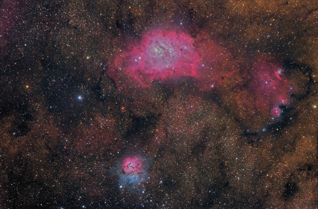 Trio in Sagittarius