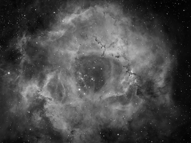 NGC 2244, Rosette Nebula in Monoceros.