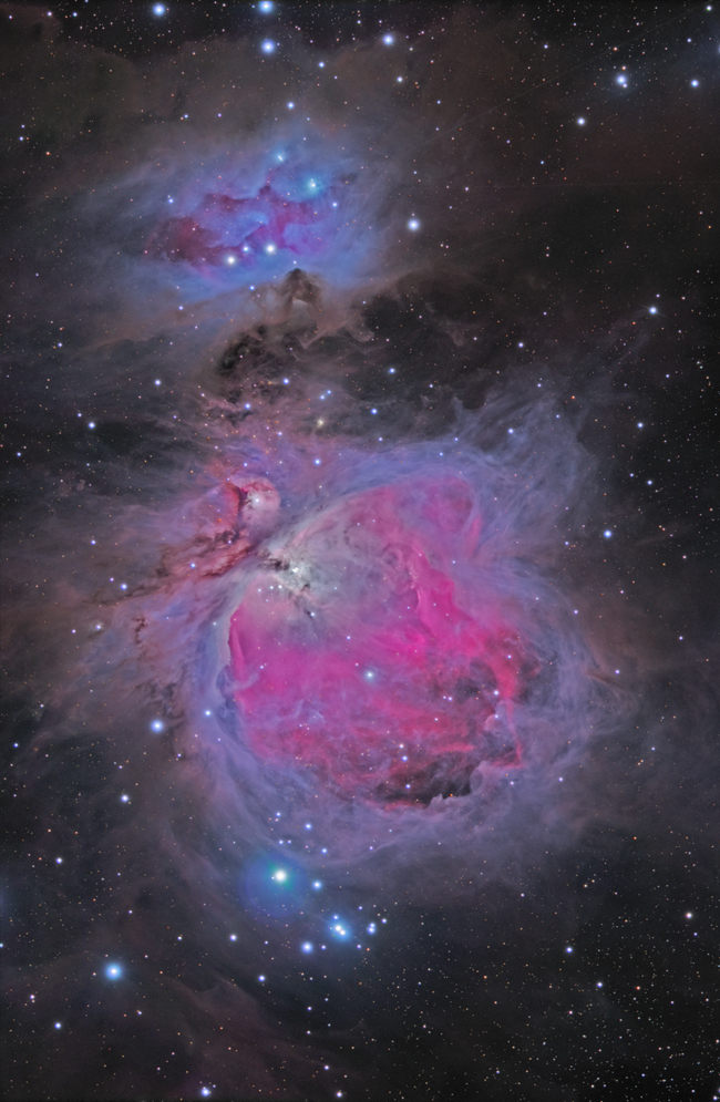 M42, NGC1976, the Orion Nebula , astrophotography chile