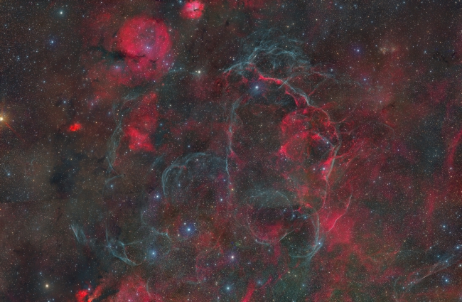 Vela SNR, Astrophotography Chile