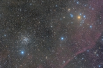 NGC 2451 and NGC 2477